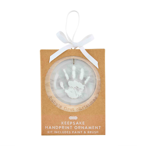 MUD PIE KEEPSAKE HANDPRINT ORNAMENT