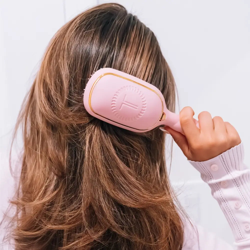 Teleties Detangler Brush | Bubblegum Pink | Medium
