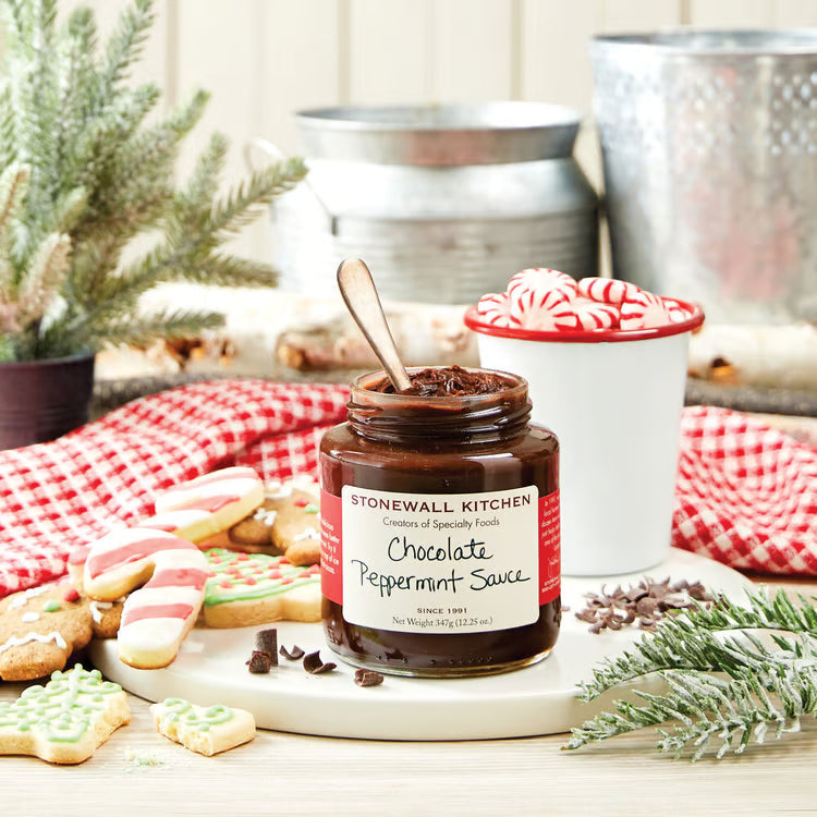STONEWALL KITCHEN Chocolate Peppermint Sauce 12.25oz