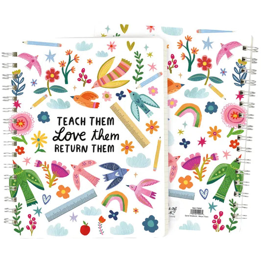 Primitives by Kathy Return Them Spiral Notebook