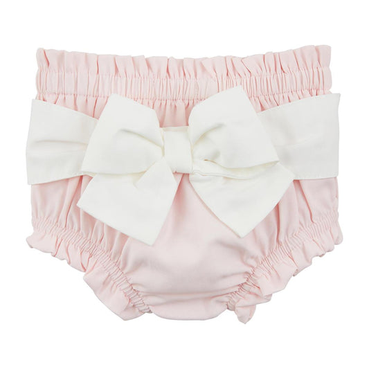 Mud Pie  Bow Diaper Cover-Pink