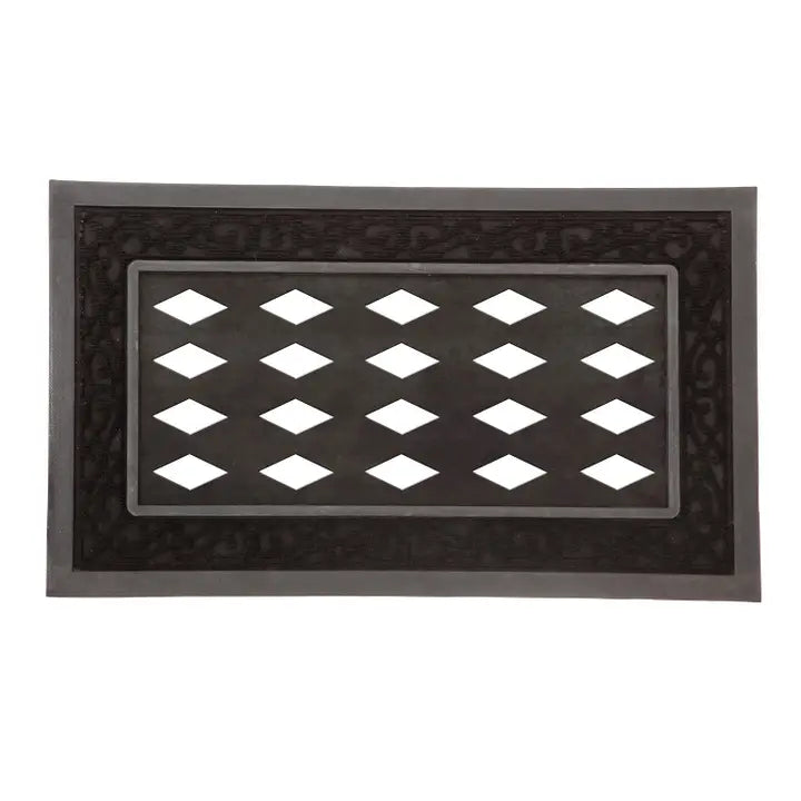 Evergreen Enterprises Black Scroll Sassafras Mat Tray