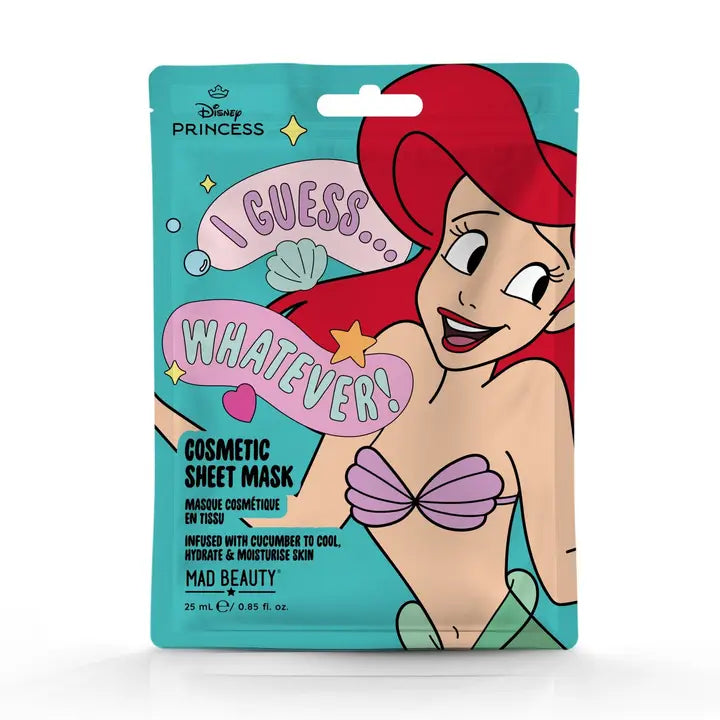 Mad Beauty Disney Princess Express Yourself - Cosmetic Sheet Mask Ariel