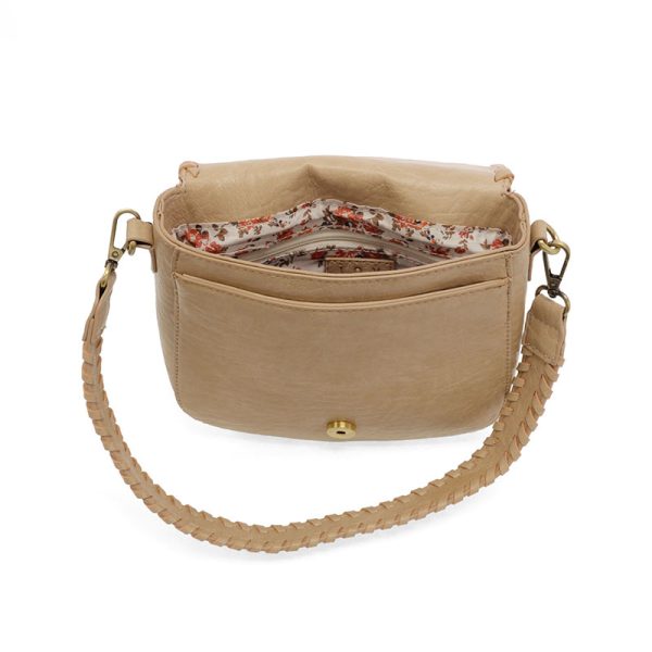 Joy Susan Annie WhipStitch Saddle Convertible Crossbody Bag