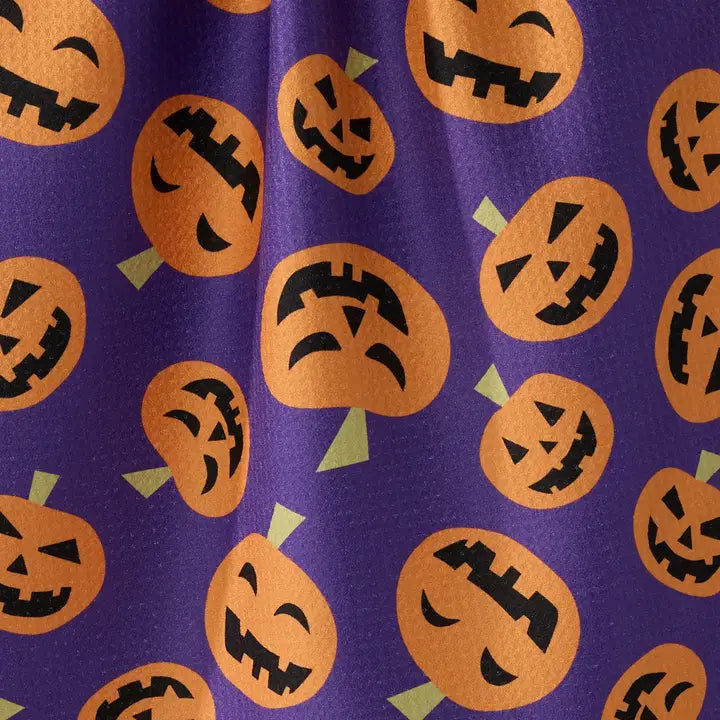Geometry Gourd Gang Tea Towel - Halloween