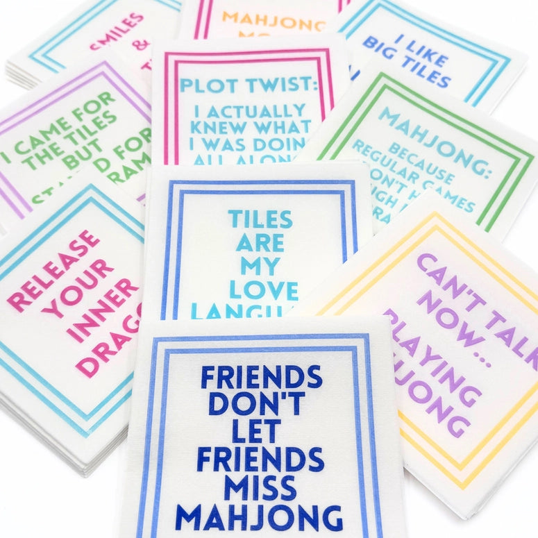 My Fair Mahjong Napkins