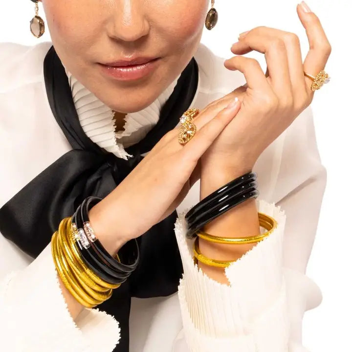 BuDhaGirl Three Kings All Weather Bangles® (Awb®) - Black