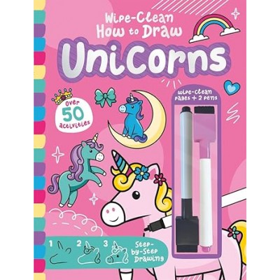 Wipe Clean How to Draw: Unicorns