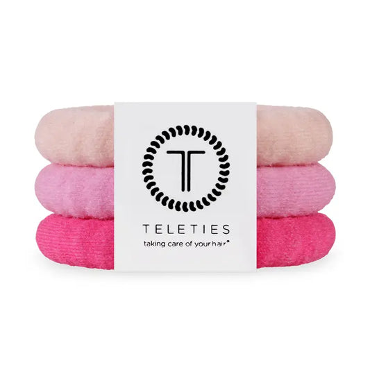 Teleties Nylon Hair Ties | Small | Kiss & Tell