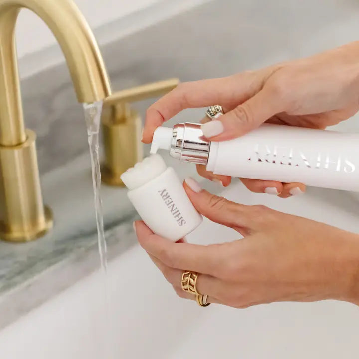 Shinery Radiance Wash Luxury Jewelry Cleaner and Brush Duo