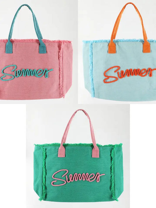 Accent Accessories Summer Rope Tote