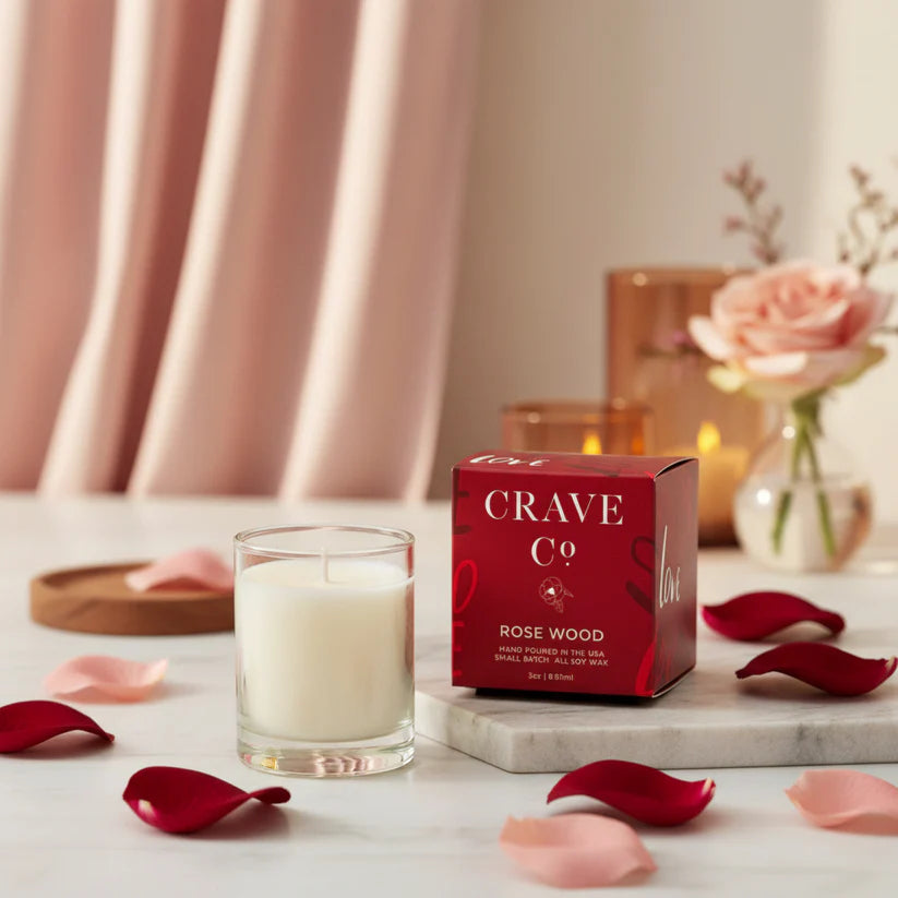 Crave Co. Mini Valentine's Day Box Candles