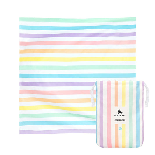 Dock & Bay Oversized Quick Dry Towels - Unicorn Waves