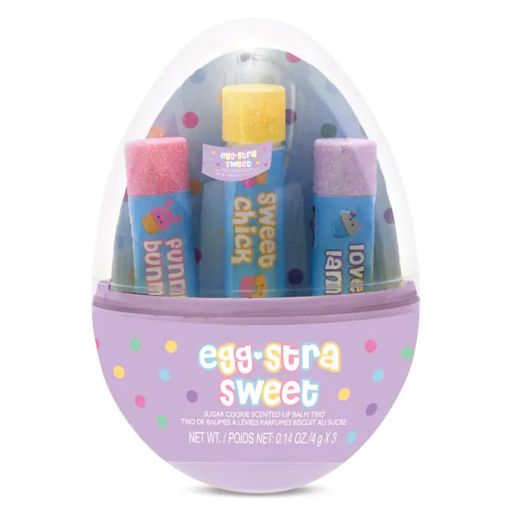 Iscream Egg-Stra Sweet Lip Balm Trio