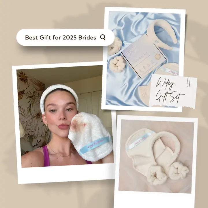 The Original MakeUp Eraser Wifey 4pc Gift Set | Bride Edition