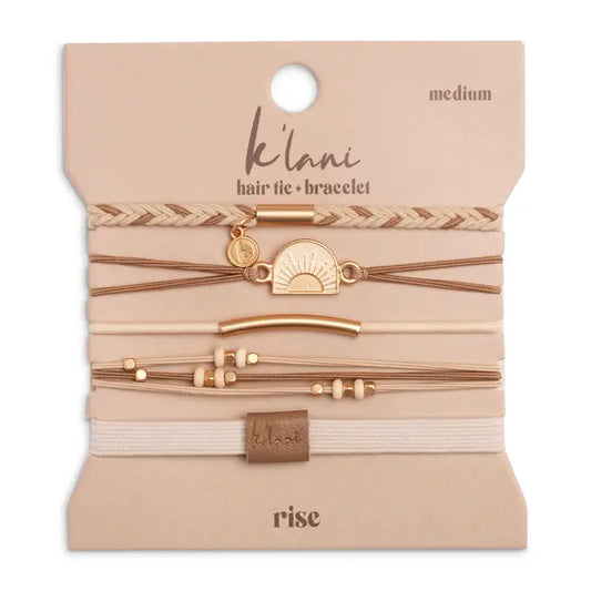 K'Lani Hair Tie Bracelets Rise