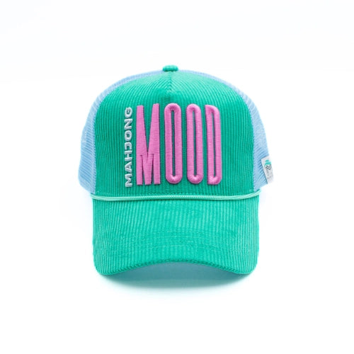 My Fair Mahjong Hat | Corduroy Trucker | Mahjong Mood