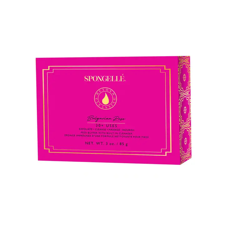 Spongelle Bulgarian Rose Pedi Buffer
