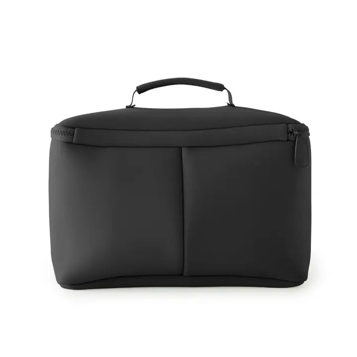 Kusshi Large Makeup Train Case-Black/Pink
