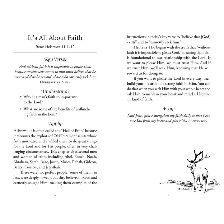 The 5-Minute Bible Study For Men: Pursuing A Life That Matters