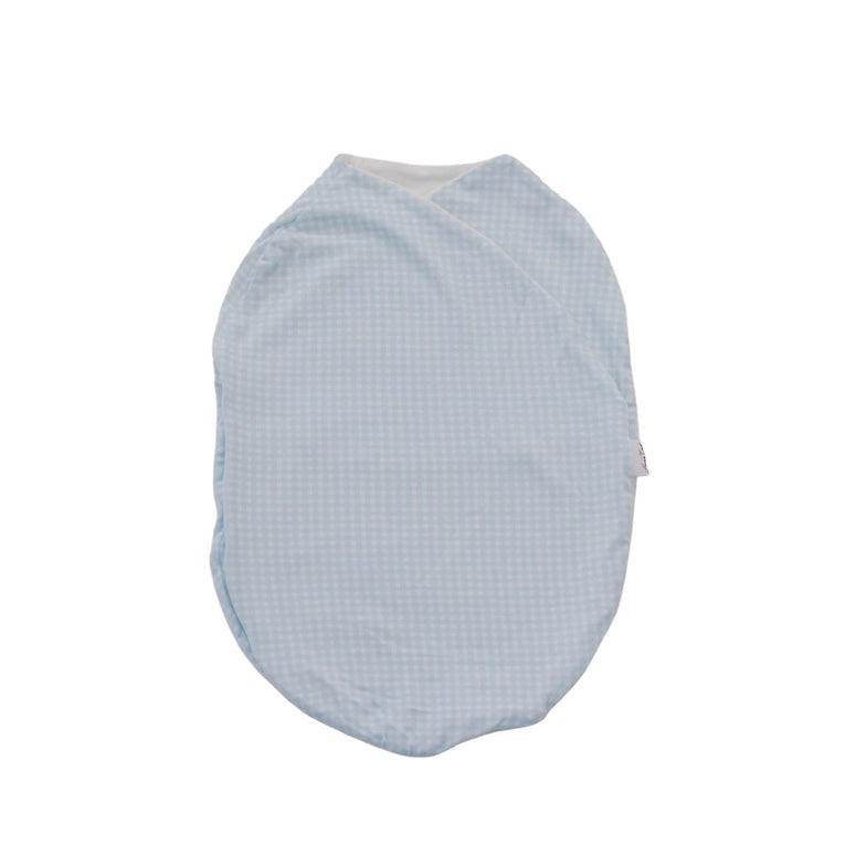 Mama Coco Cocoon Swaddle-Baby Blue Gingham