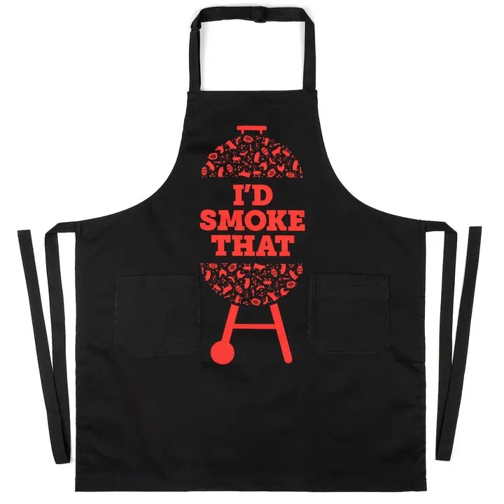Lavley I'd Smoke That Apron - Funny Grilling Apron