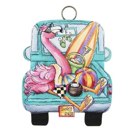 The Round Top Collection Mini Summer Truck Charm