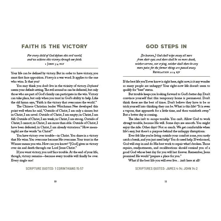 180 Encouraging Devotions For A Man of God