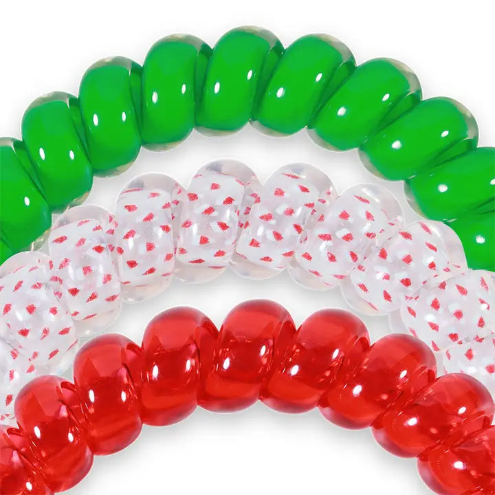 Teleties Spiral Hair Coils | Large | Secret Santa Hair Ties