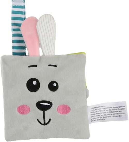 Rabbit (Pet) Soft Cloth Book (YOOLOVE Brand)