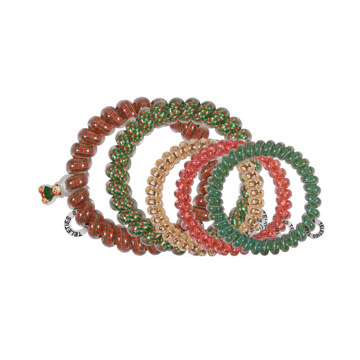 Teleties Beary Christmas | Mix Pack| Hair Ties