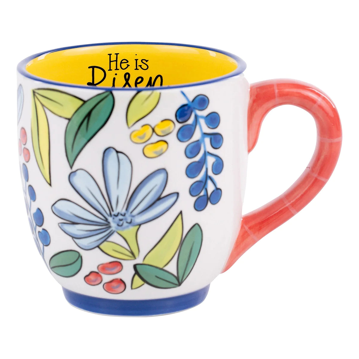 Glory Haus Flower Garden He Is Risen Mug