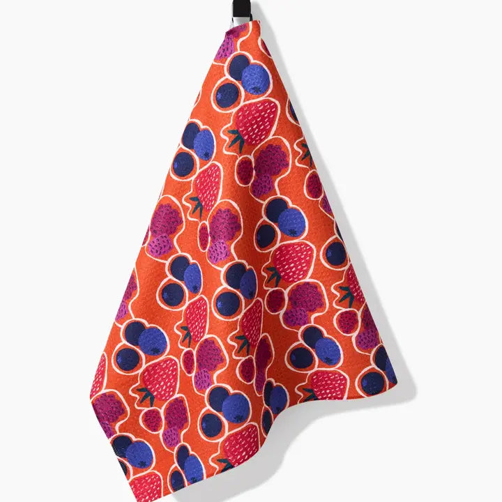Geometry Berrylicious Tea Towel