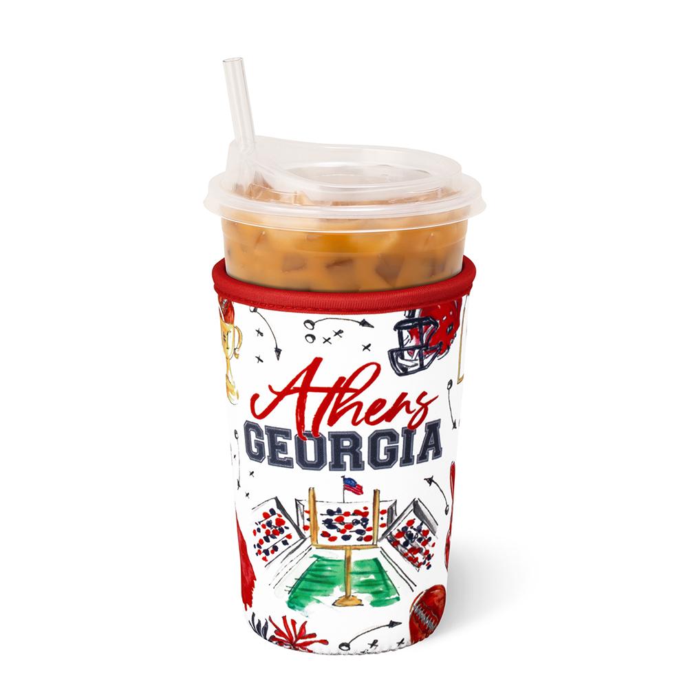Swig Life Tailgates In Athens Iced Cup Coolie (Medium)