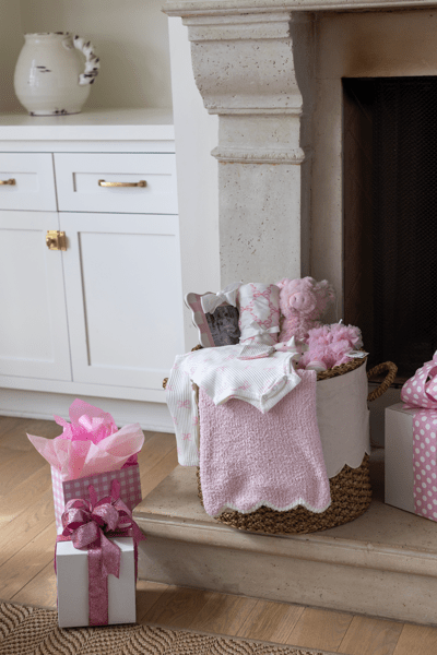 MUD PIE VERTICAL PINK BOW FRAME
