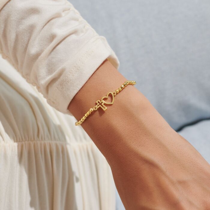 A Littles & Co. Forever Yours 'Live By Faith' Bracelet