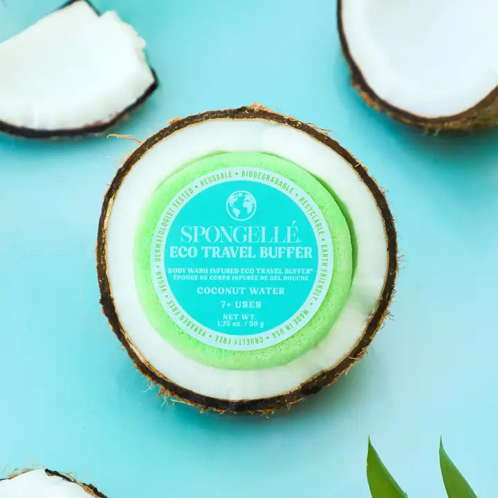Spongelle Coconut Water Eco Travel Buffer