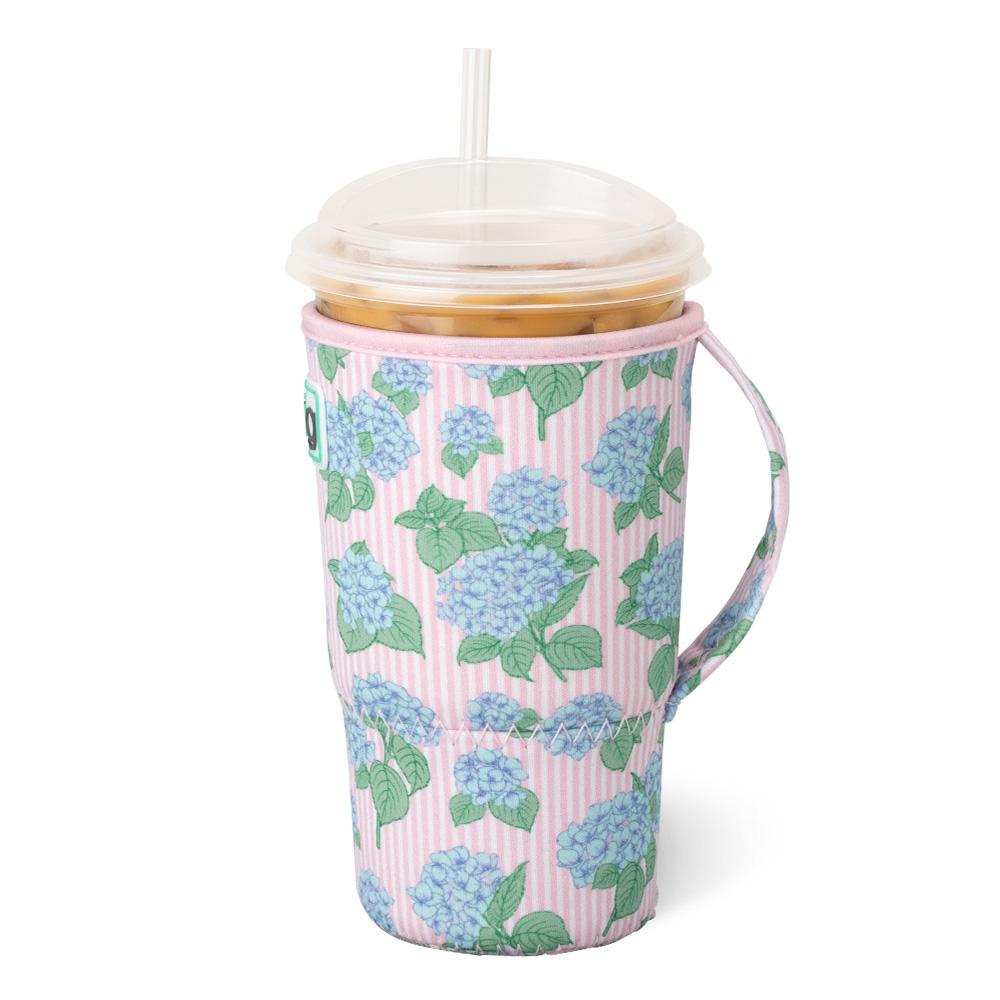 Swig Life Hydrangeas Iced Cup Coolie (Large)