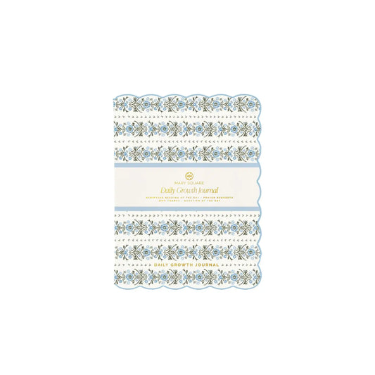 Mary Square Daily Growth Journal | Garden Row Blue