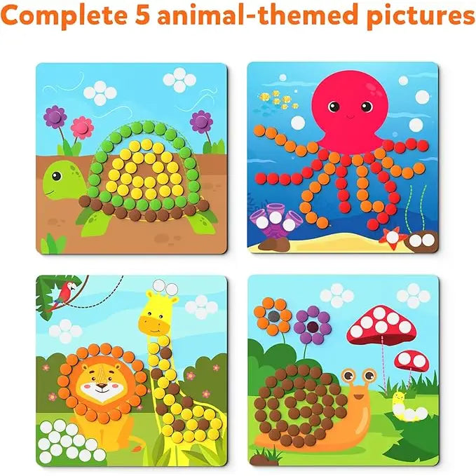 Skillmatics - Dot It with Magnets Animals Art For Kids