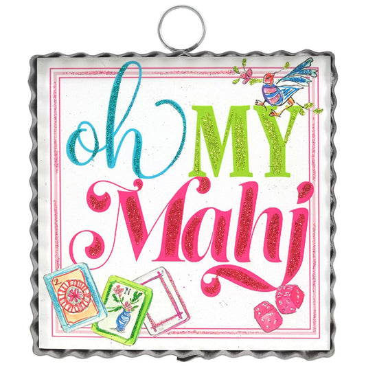 The Round Top Collection Mini Art "Oh My Mahj"
