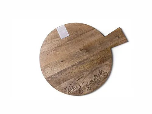 HAPPY EVERYTHING! WOODEN SERVING BOARD