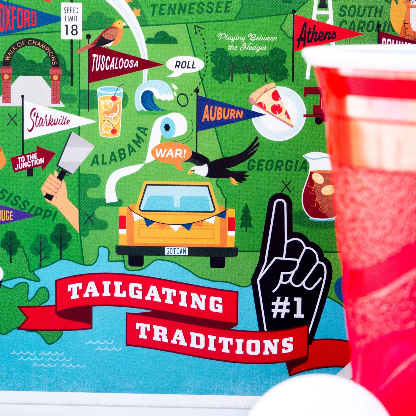 True South Puzzle SEC Tailgating