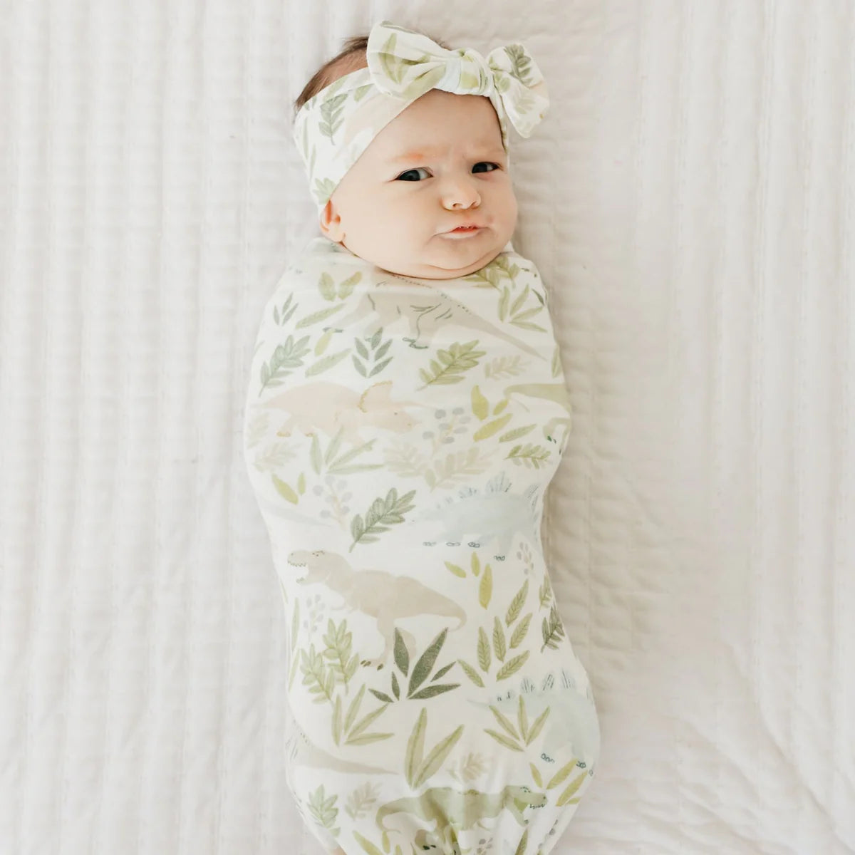 Copper Pearl Rex Knit Swaddle Blanket