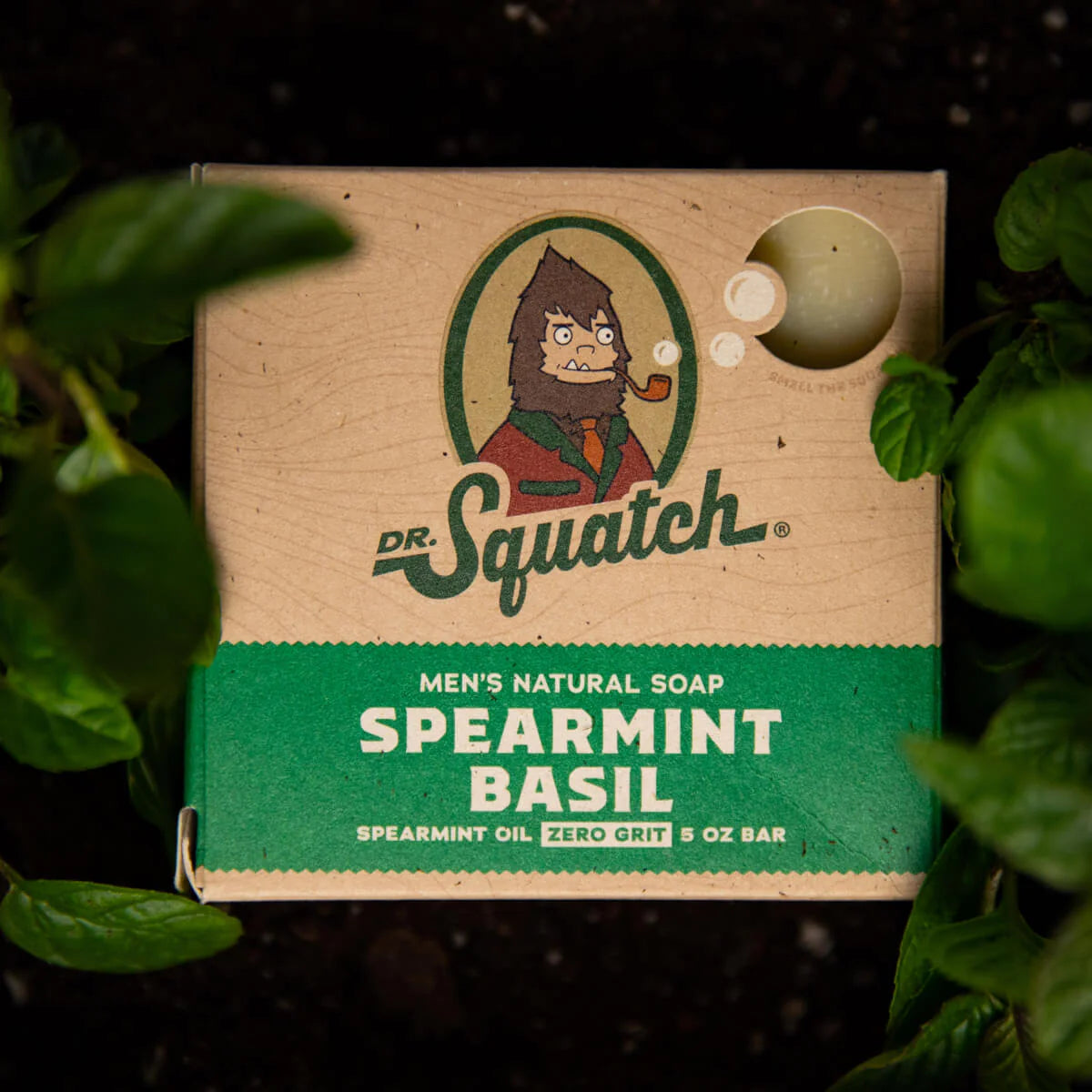 Dr. Squatch Bar Soap SPEARMINT BASIL