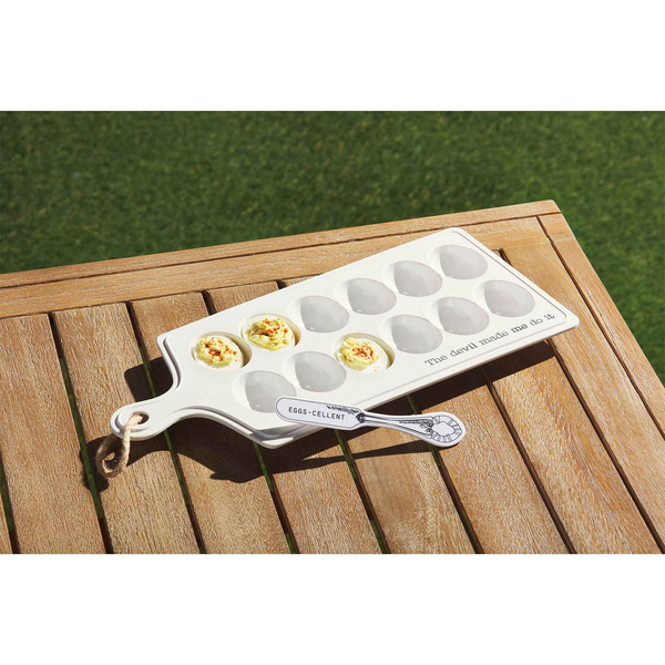 MUD PIE OUTDOOR EGG TRAY SET