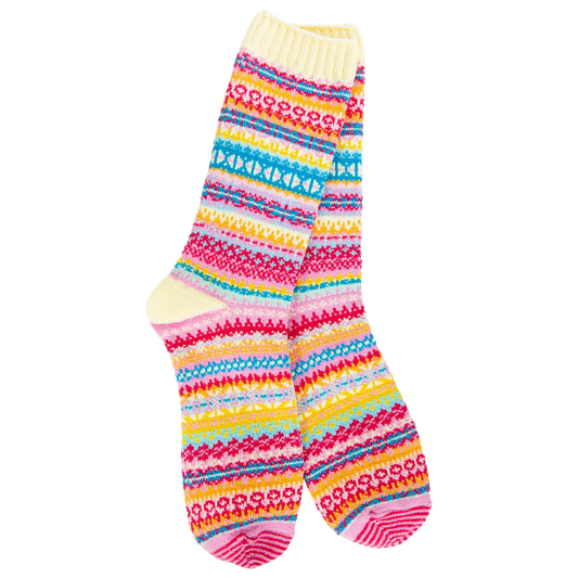 World's Softest Socks Weekend Nordic Crew-Whimsy