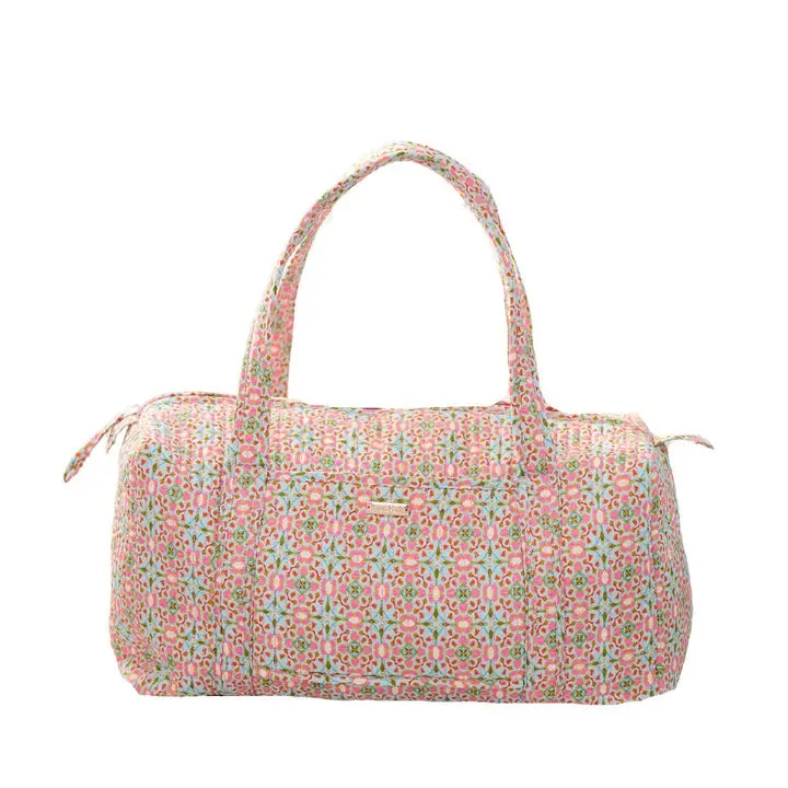 Laura Park Designs Gasparilla Quilted Signature Duffle Bag