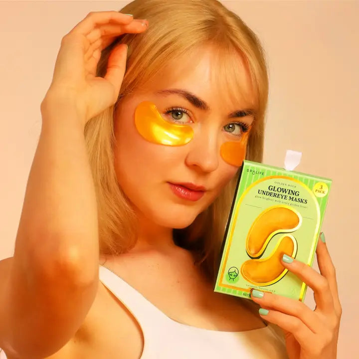 My Spa Life Golden Hour Glowing Undereye Masks - 3 Pairs
