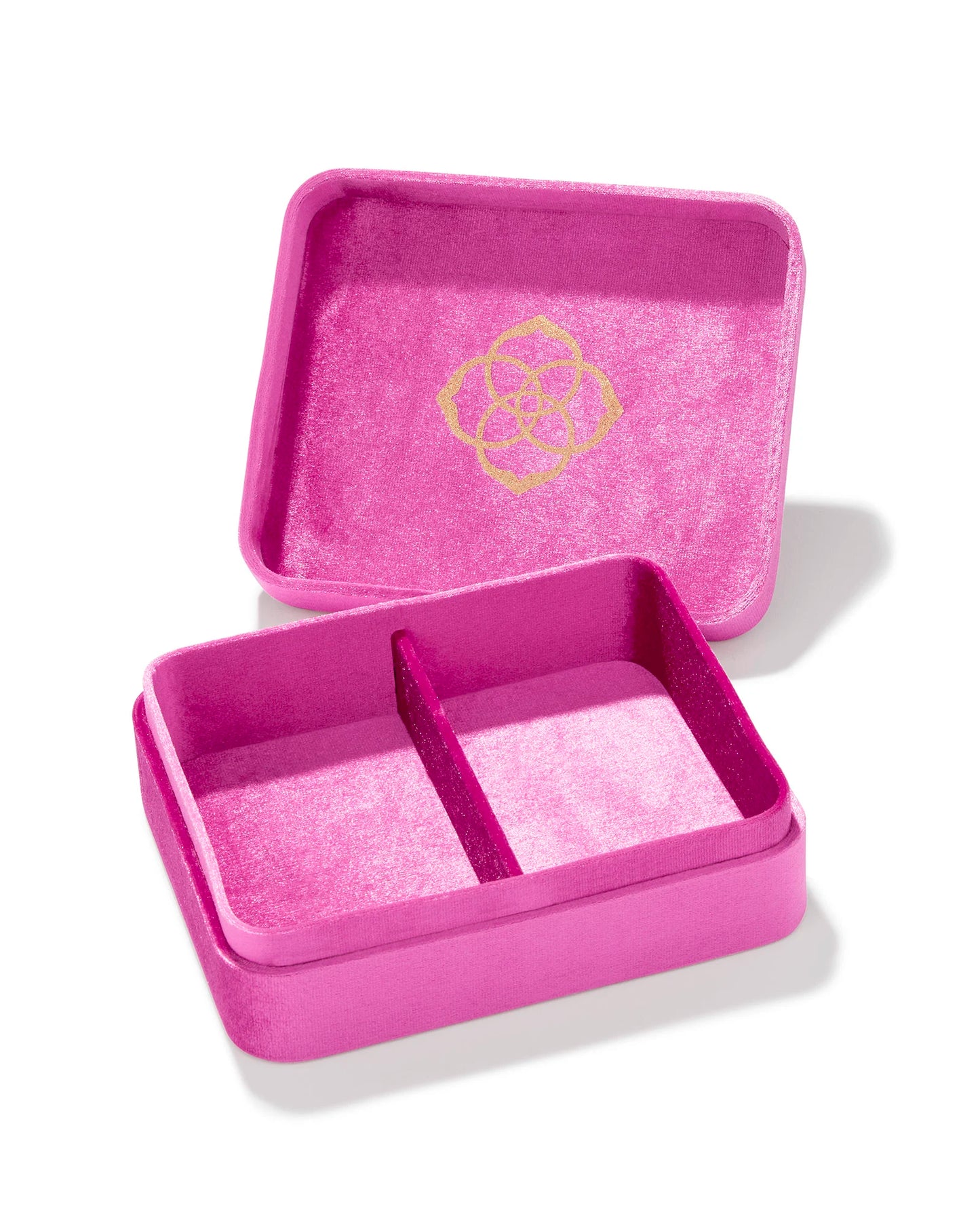 Kendra Scott Mattie Large Box in Hot Rose Pink